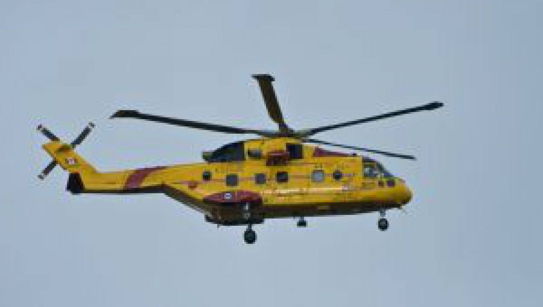 22 – letni mężczyzna wszczął awanturę na pokładzie helikoptera ratunkowego