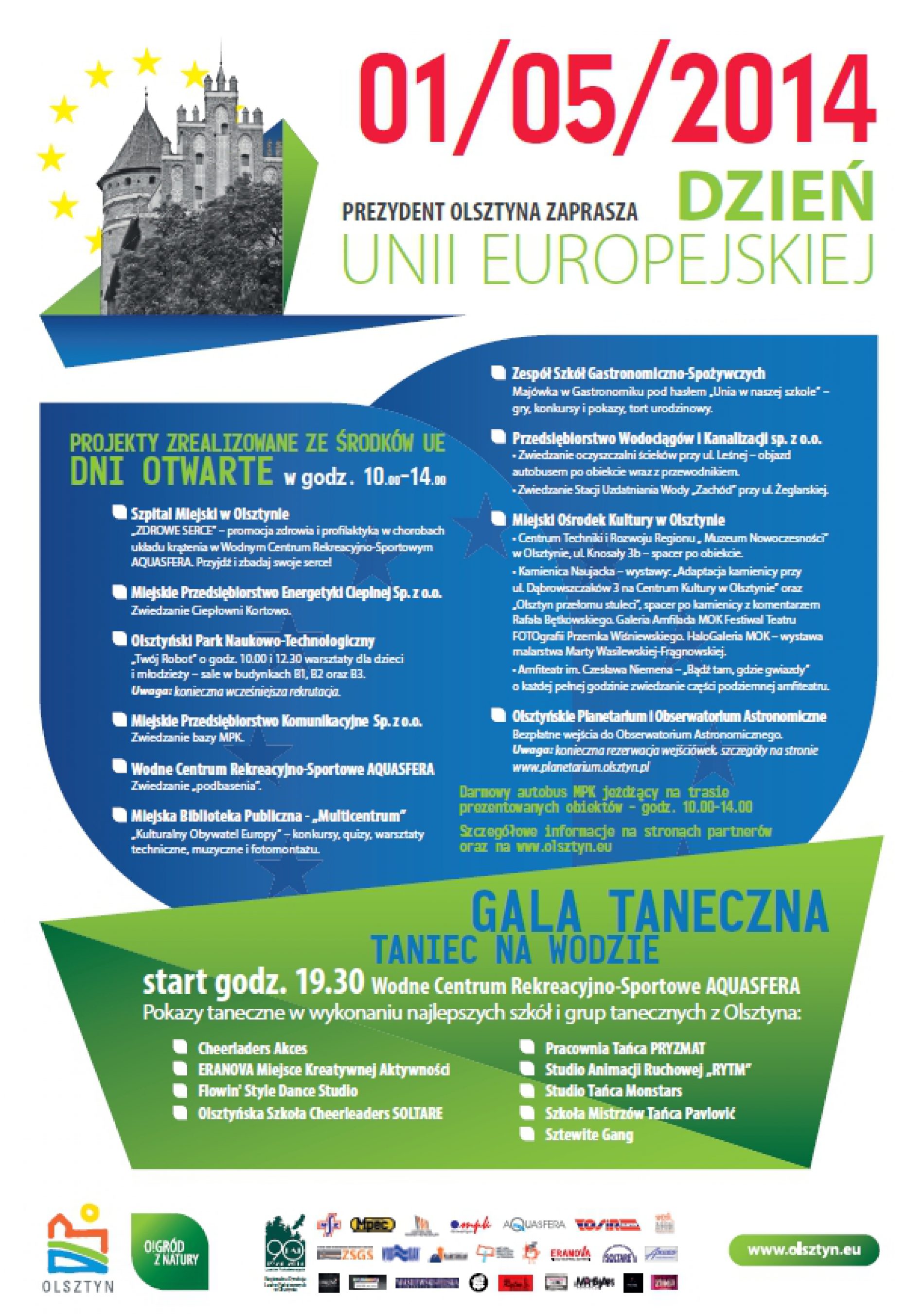Europejska majówka w Olsztynie – sprawdź program