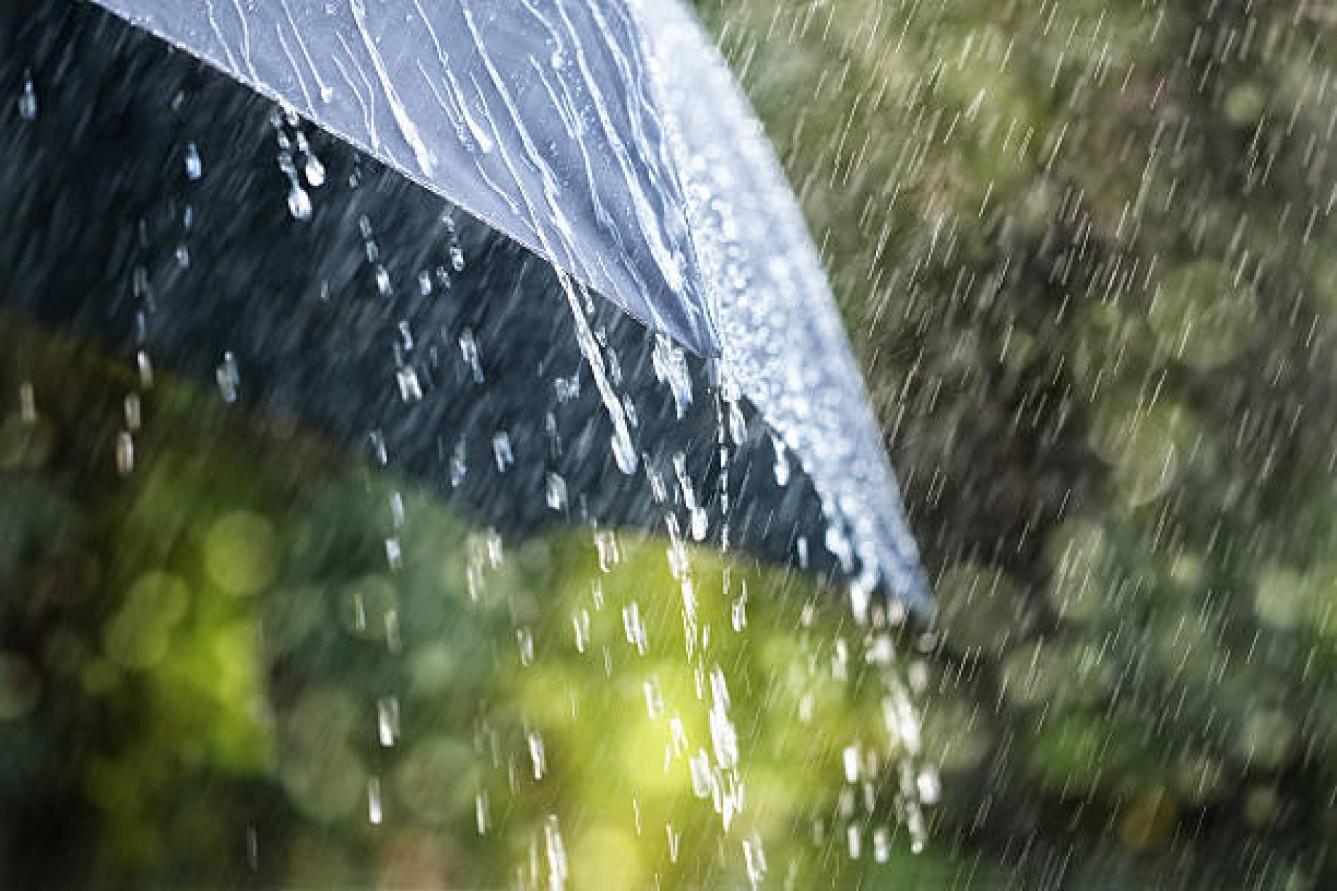 Intensywne opady deszczu na Warmii i Mazurach
